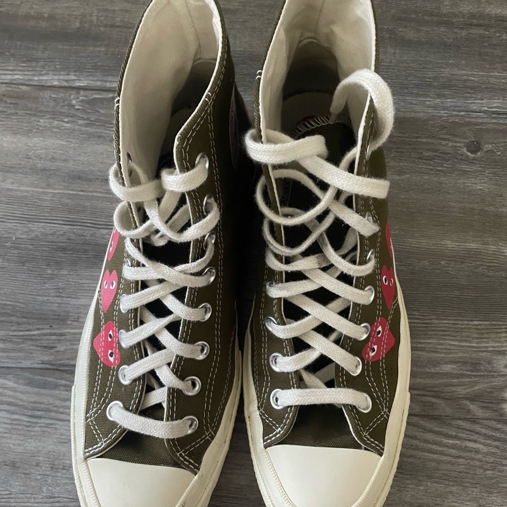 High-Top Converse x CDG Collab